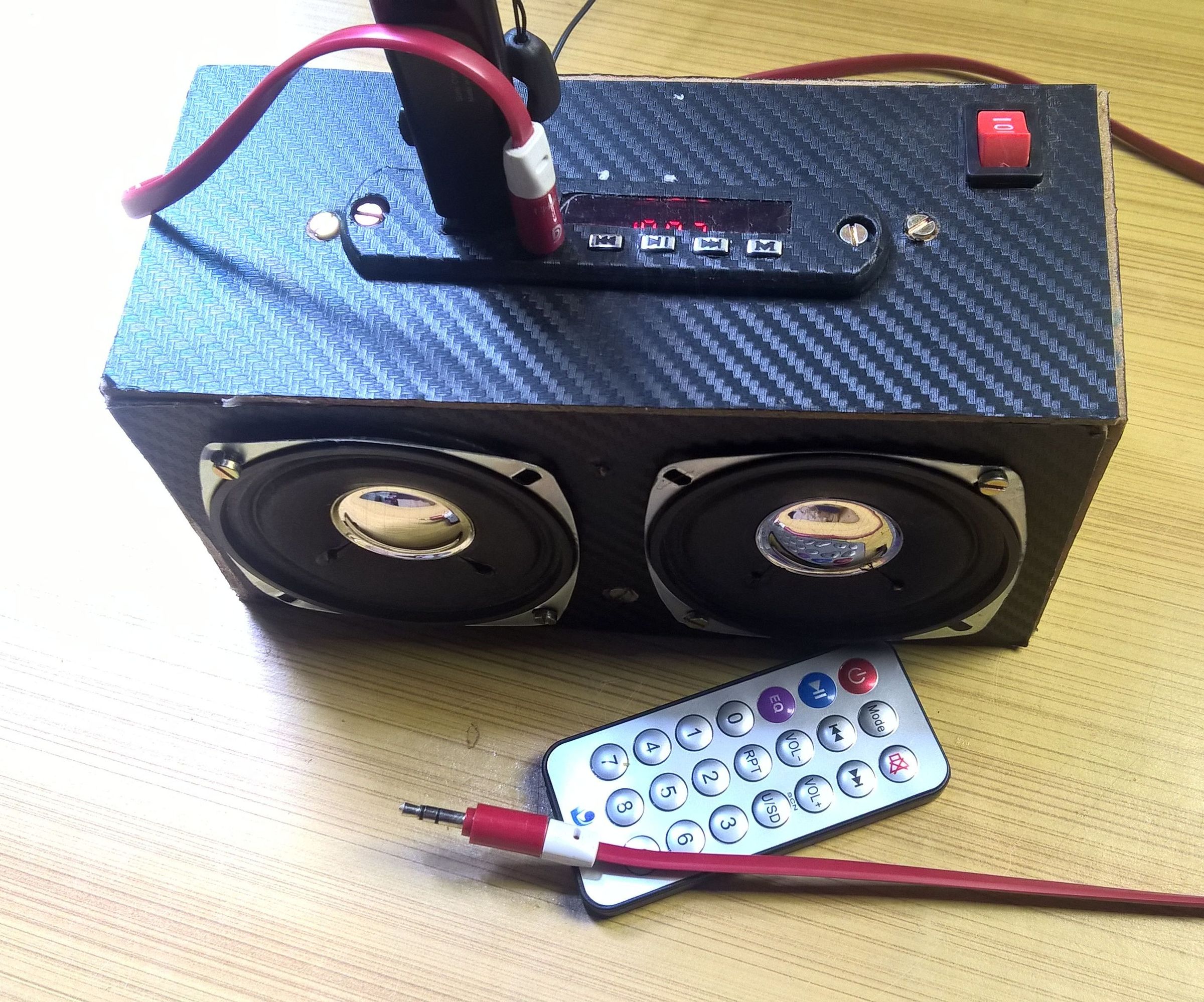 Make Your Own Cheap Portable MP3 Player (Bluetooth, USB, AUX, SD Card, FM)