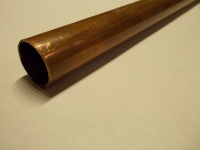 Cut the Copper Pipe Into Pieces and Sandpaper Them