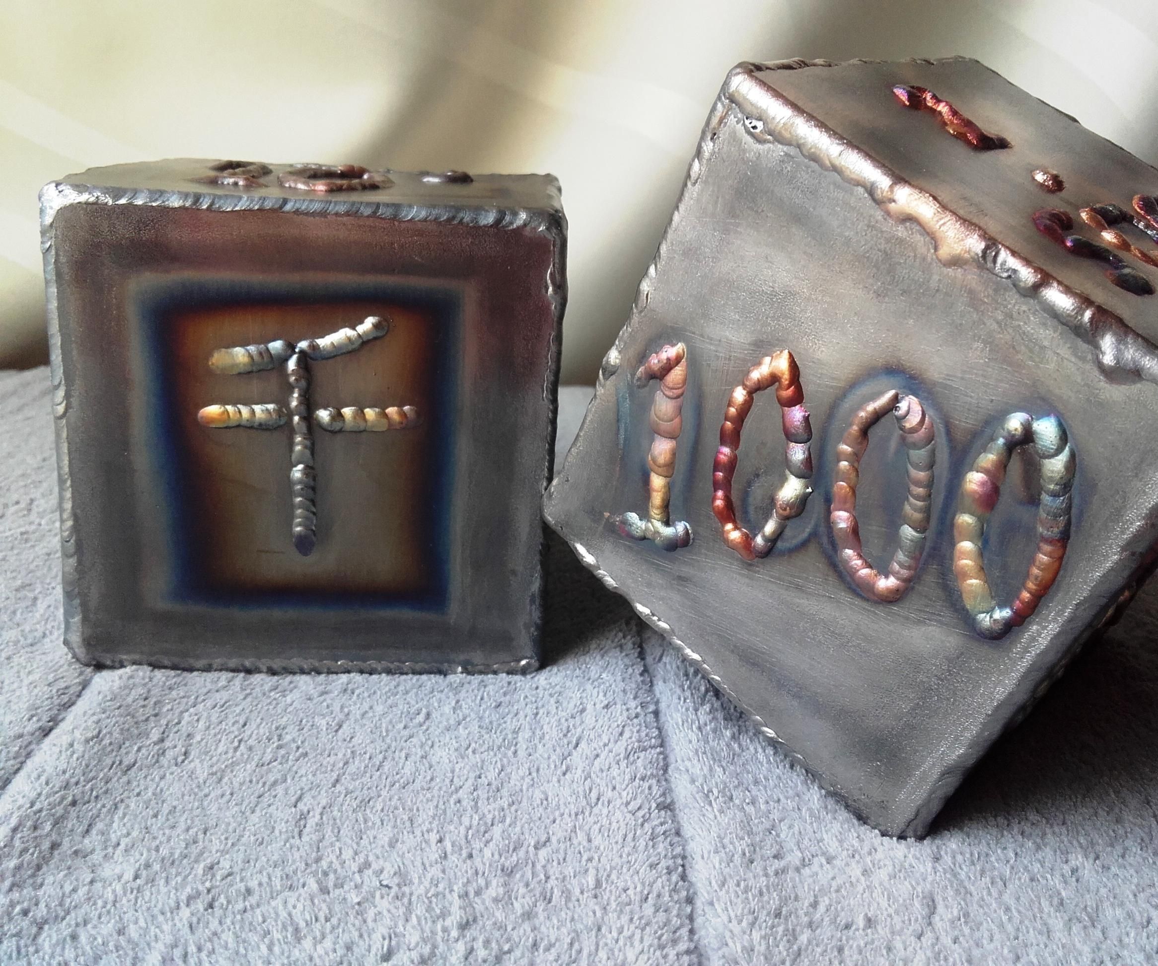 Colorful Copper on Useless Dice