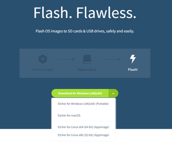 INSTALLATION DE BALENA ETCHER