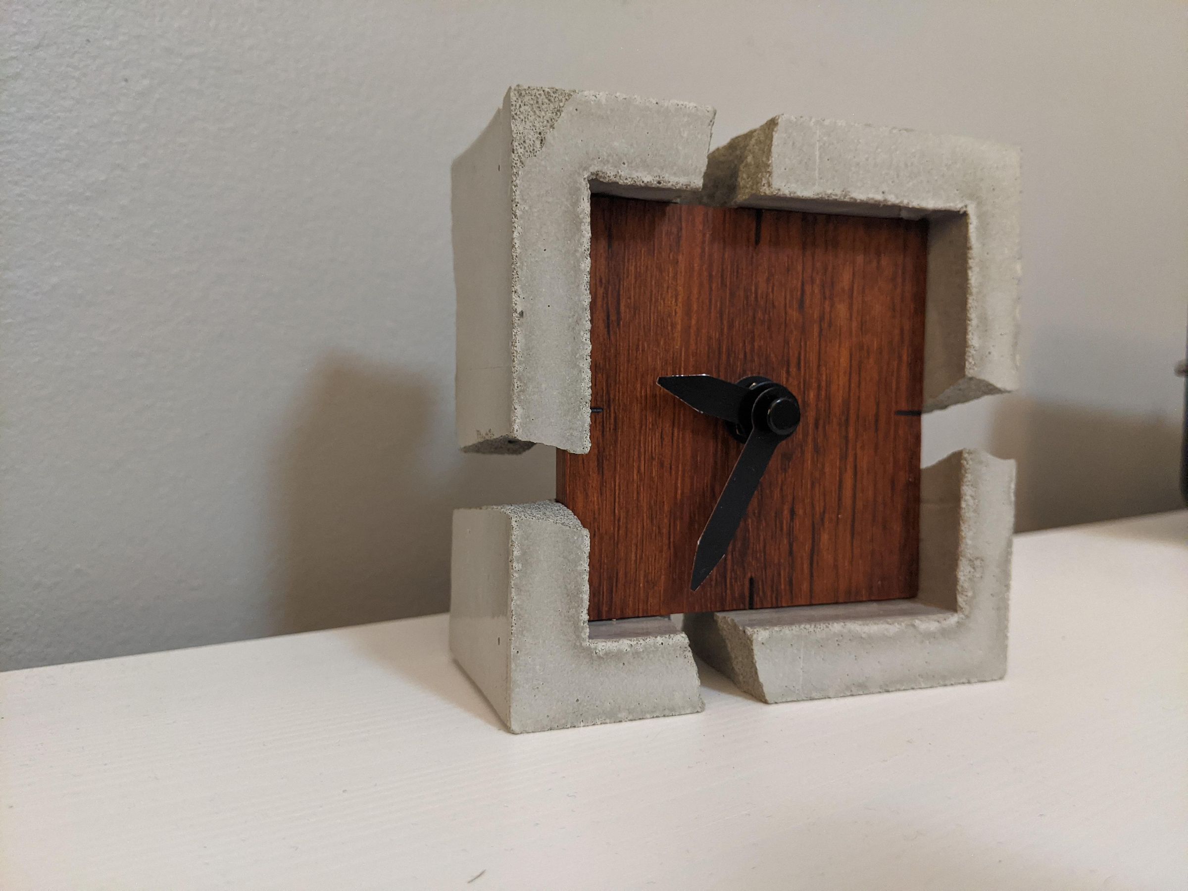 Rubble Desk Clock : 5 Steps (with Pictures) - Instructables