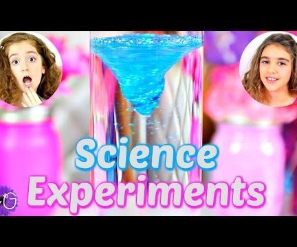 SCIENCE EXPERIMENTS WITH CANDY & GLITTER!