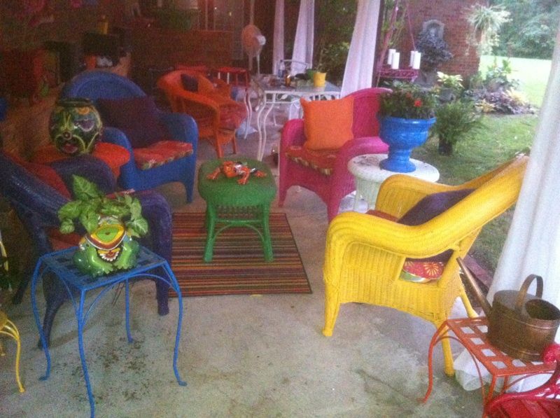 Summer Splash From Hand-me-down and Yard Sale Finds