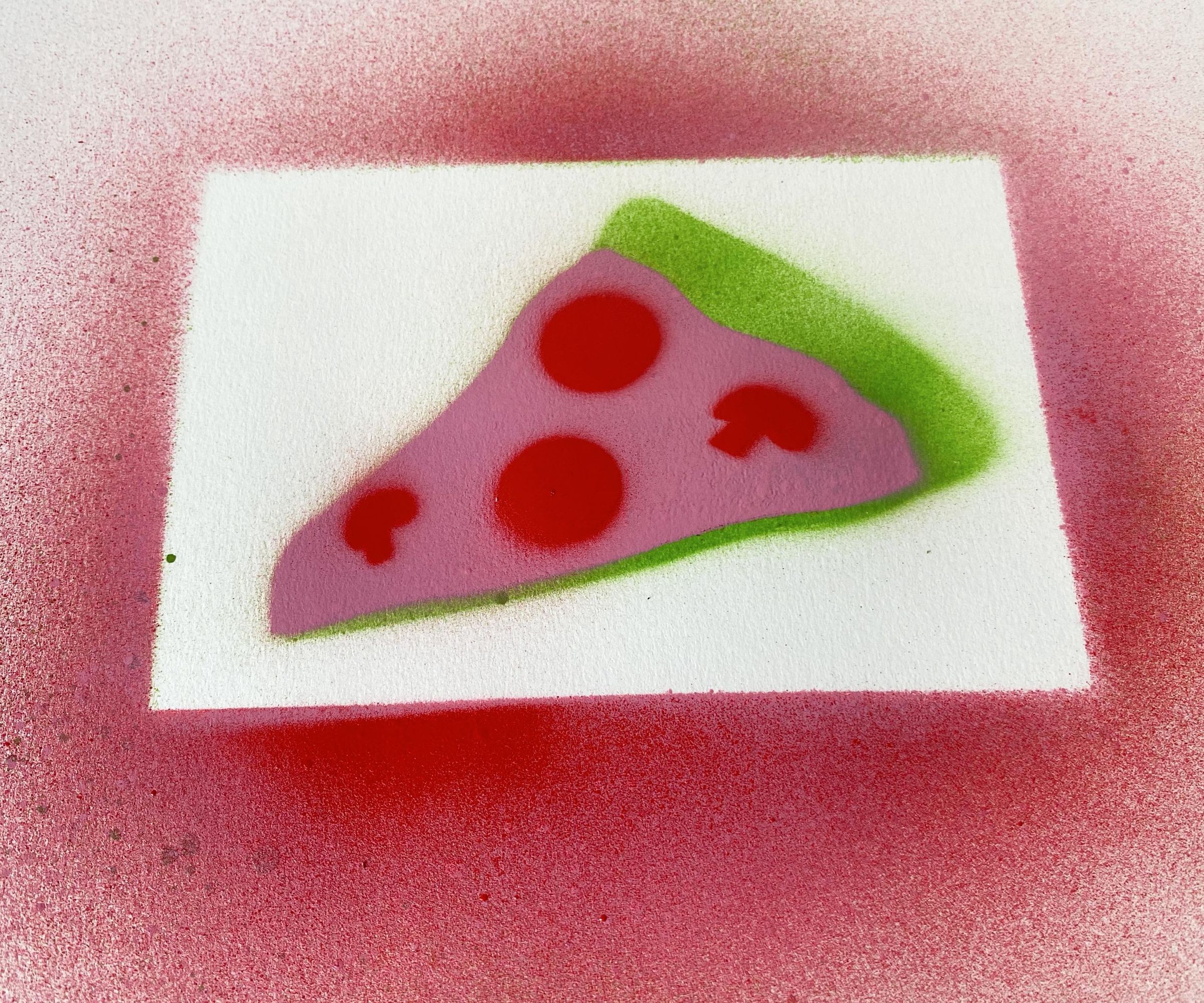 Pizza-stencil