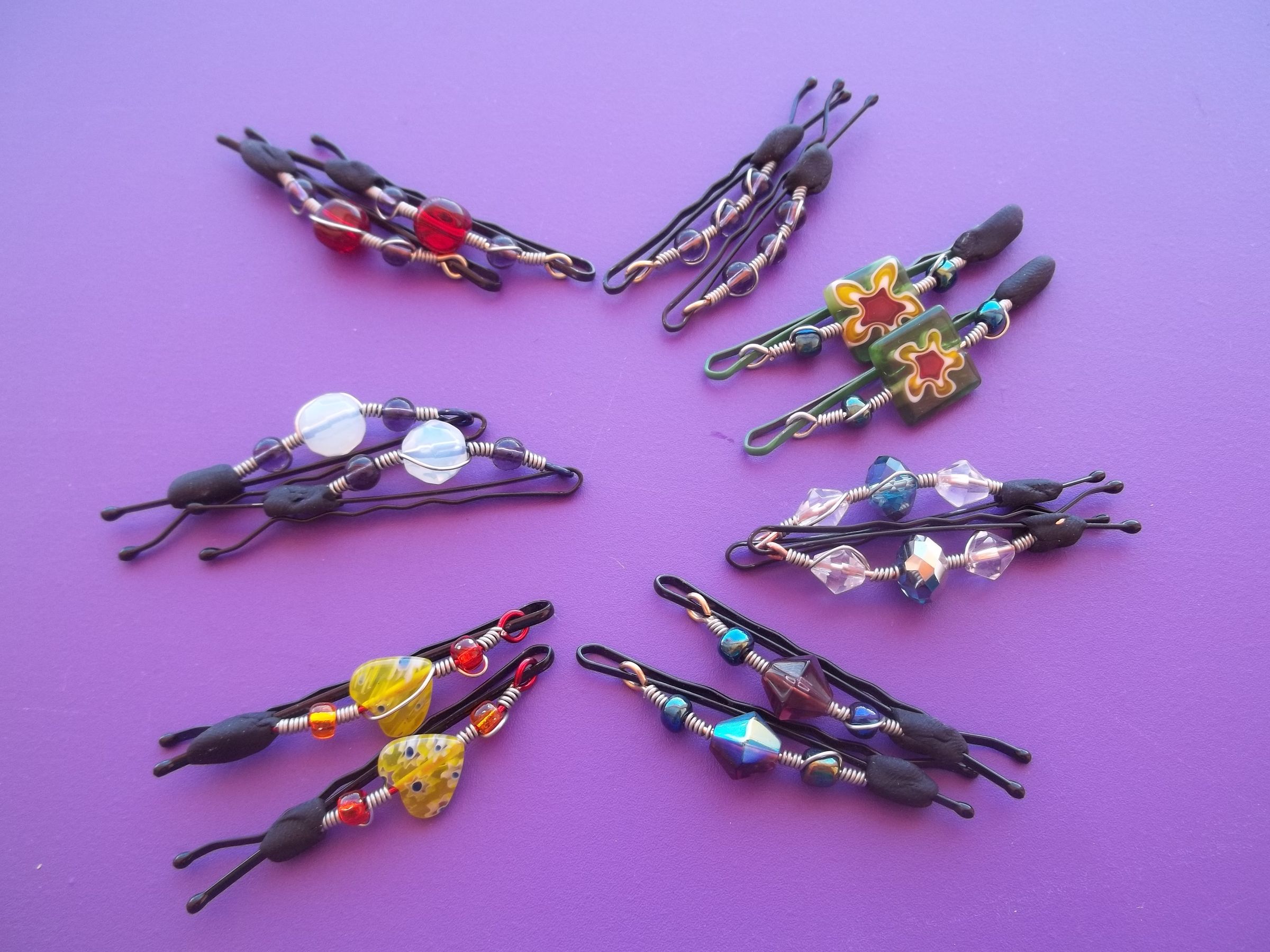 Jazzed Up Bobby Pins