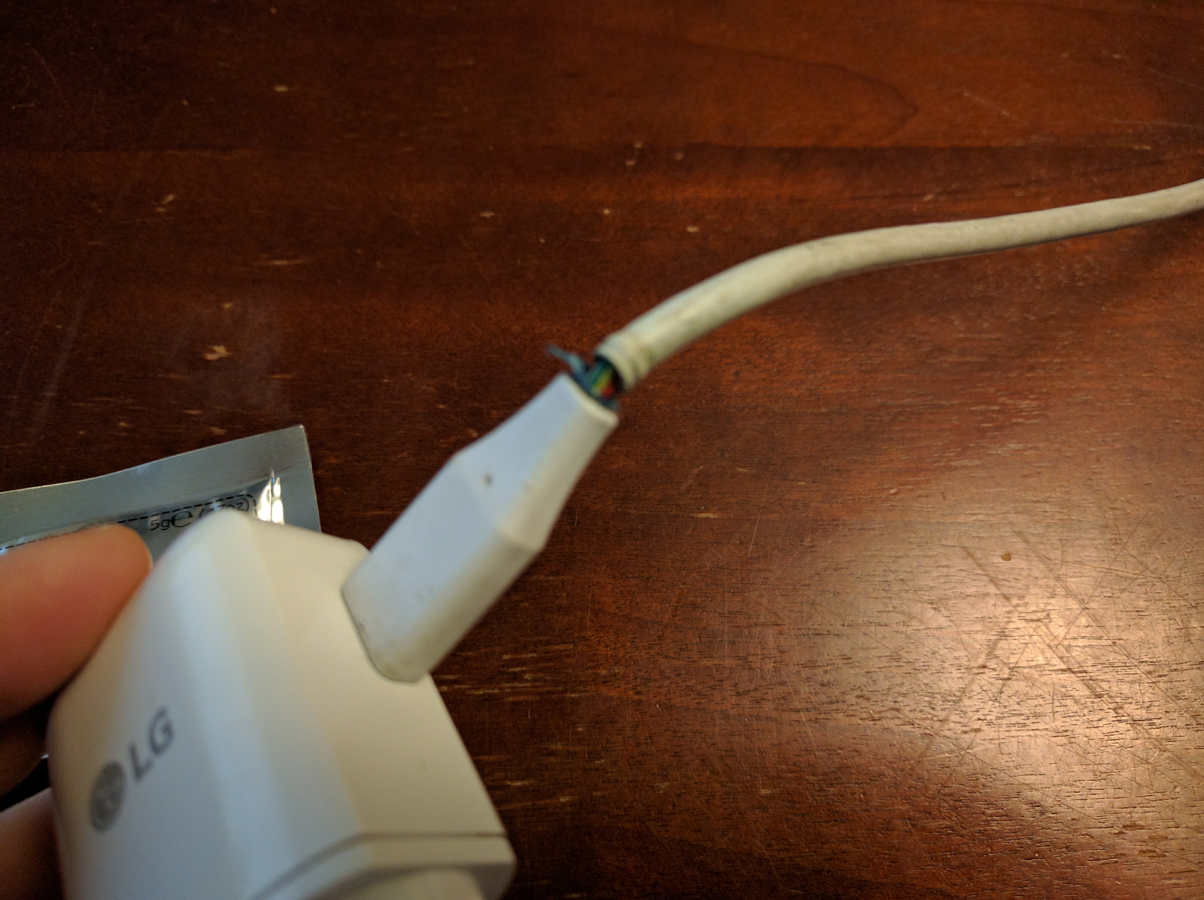 Fix Exposed Wires in Charger 4 Steps (with Pictures) Instructables