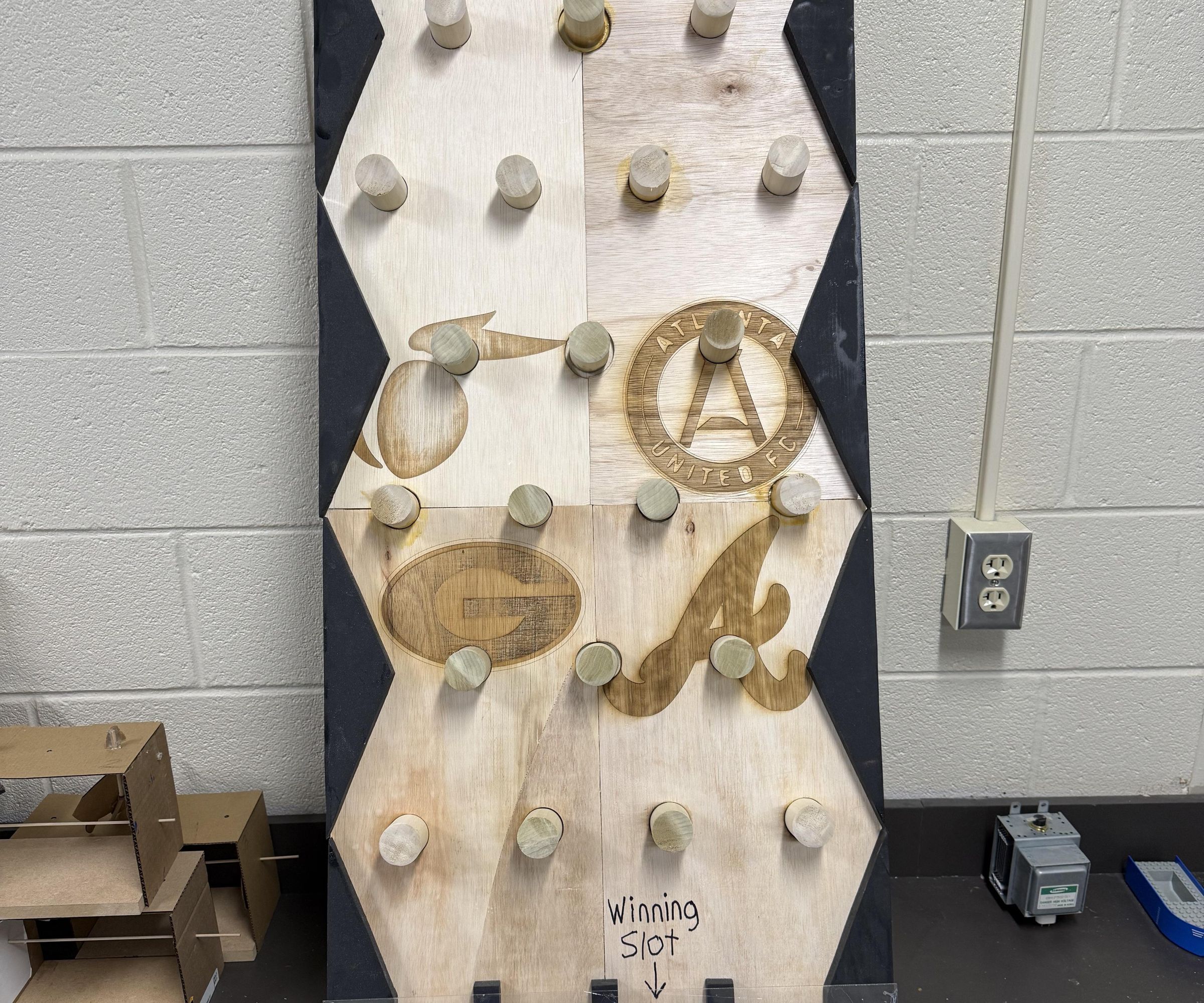 Life Sized Plinko Board Game