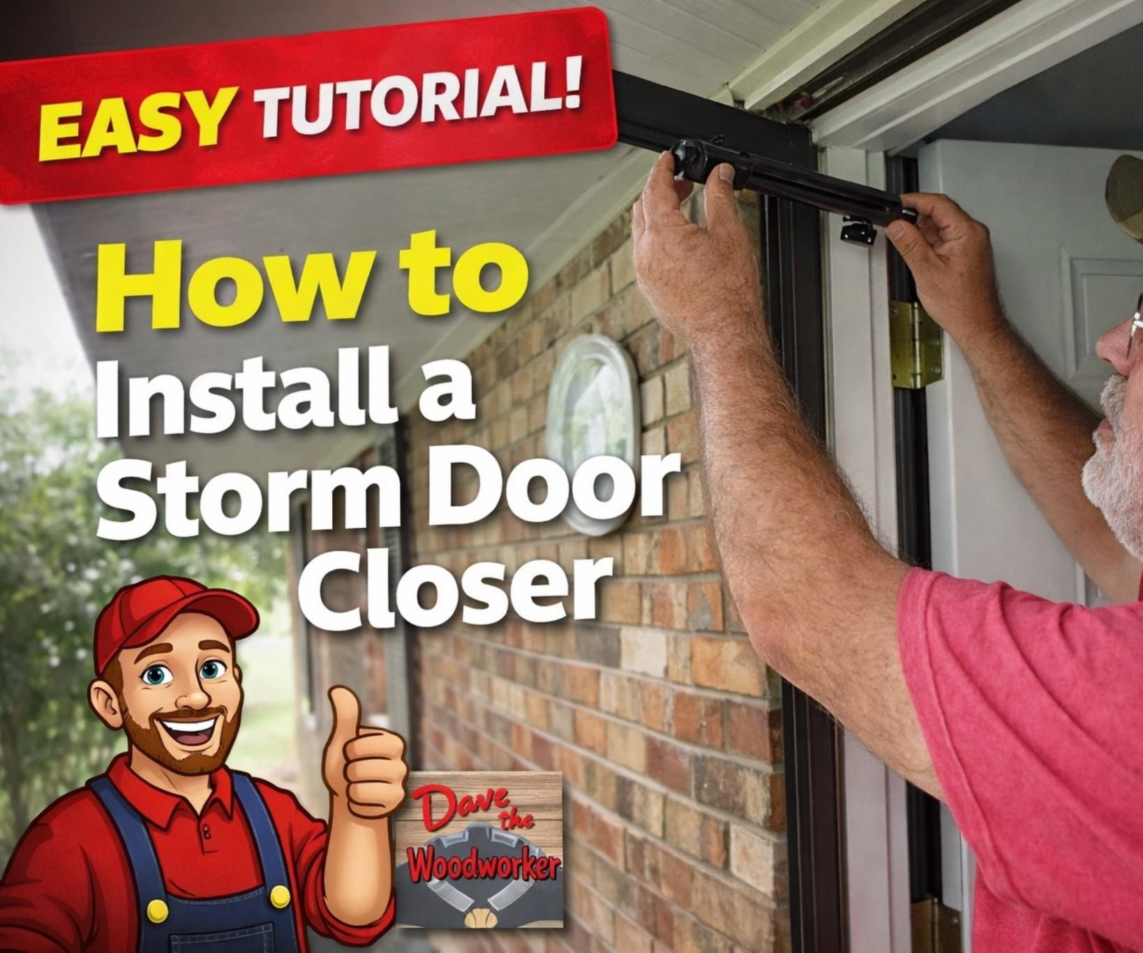 How to Install a Storm Door Closer