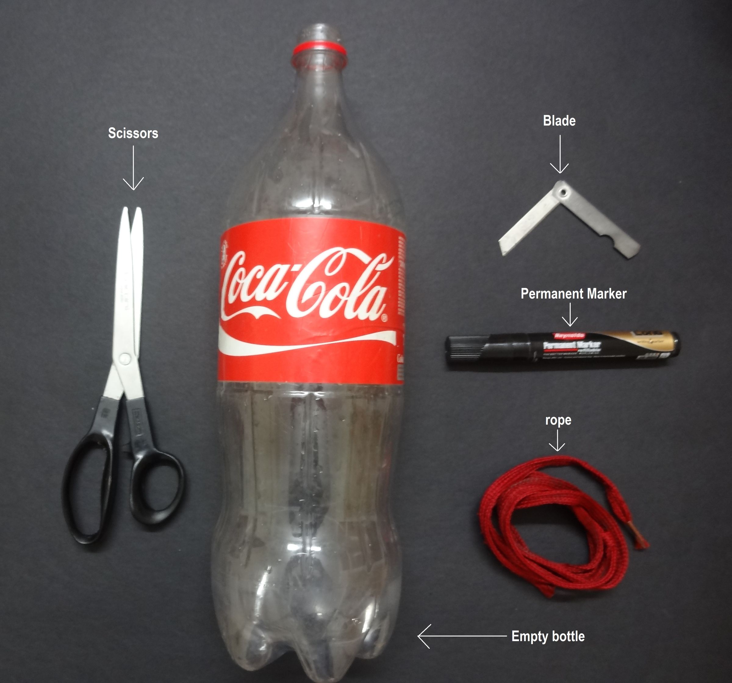 Upcycling a Bottle Into a Hanging Pot 4 Steps (with Pictures