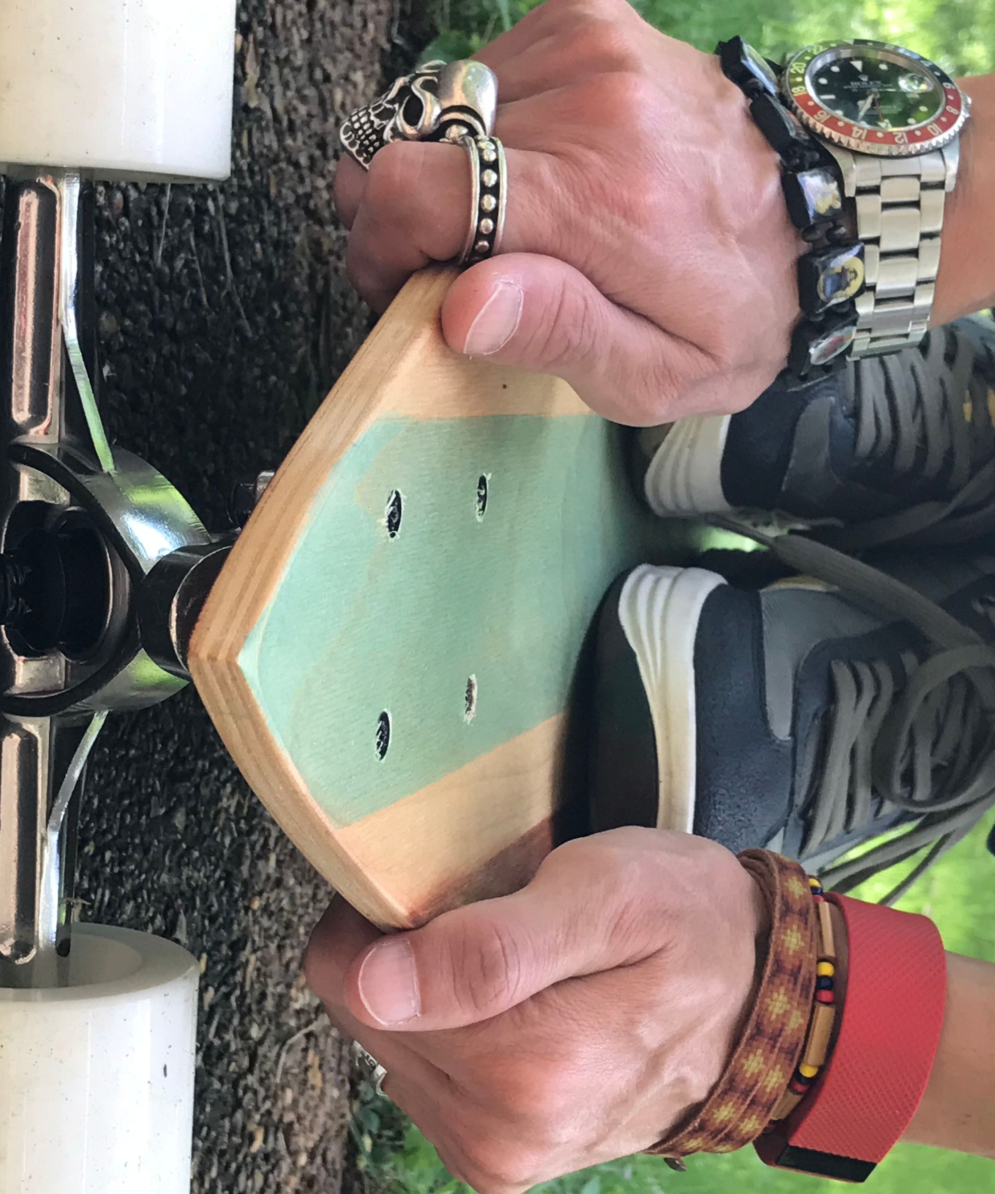 Old School DIY Cruiser Longboard