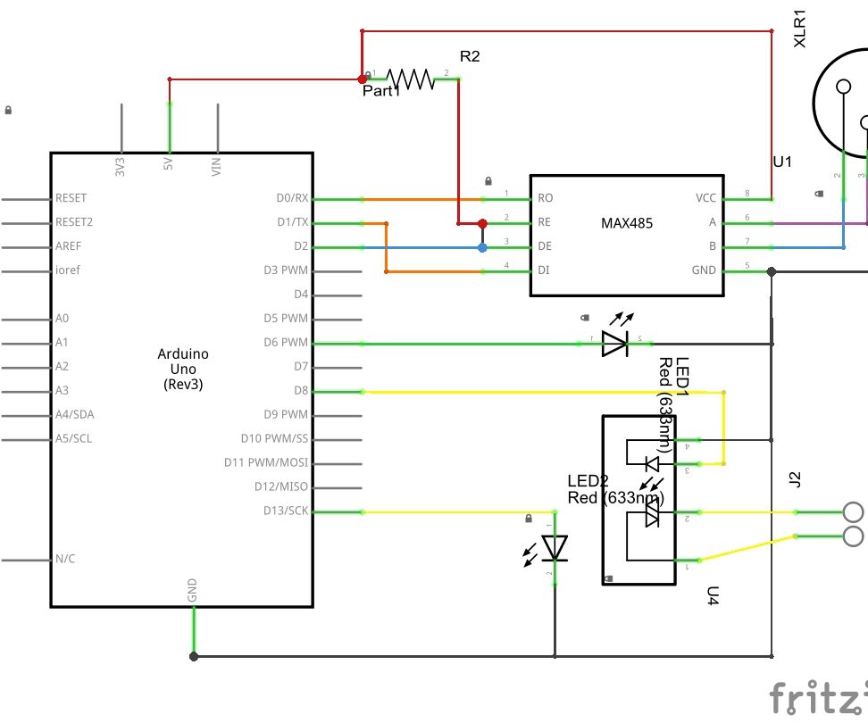 Arduino RDM Relay