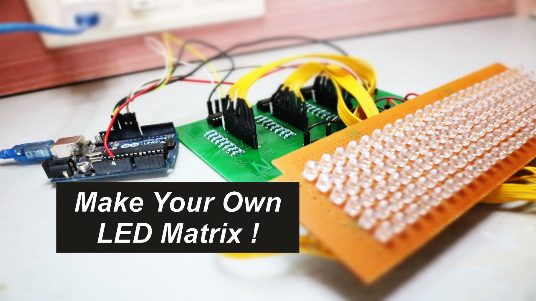 Make Your Own LED Matrix ! : 8 Steps (with Pictures) Circuit Diagram