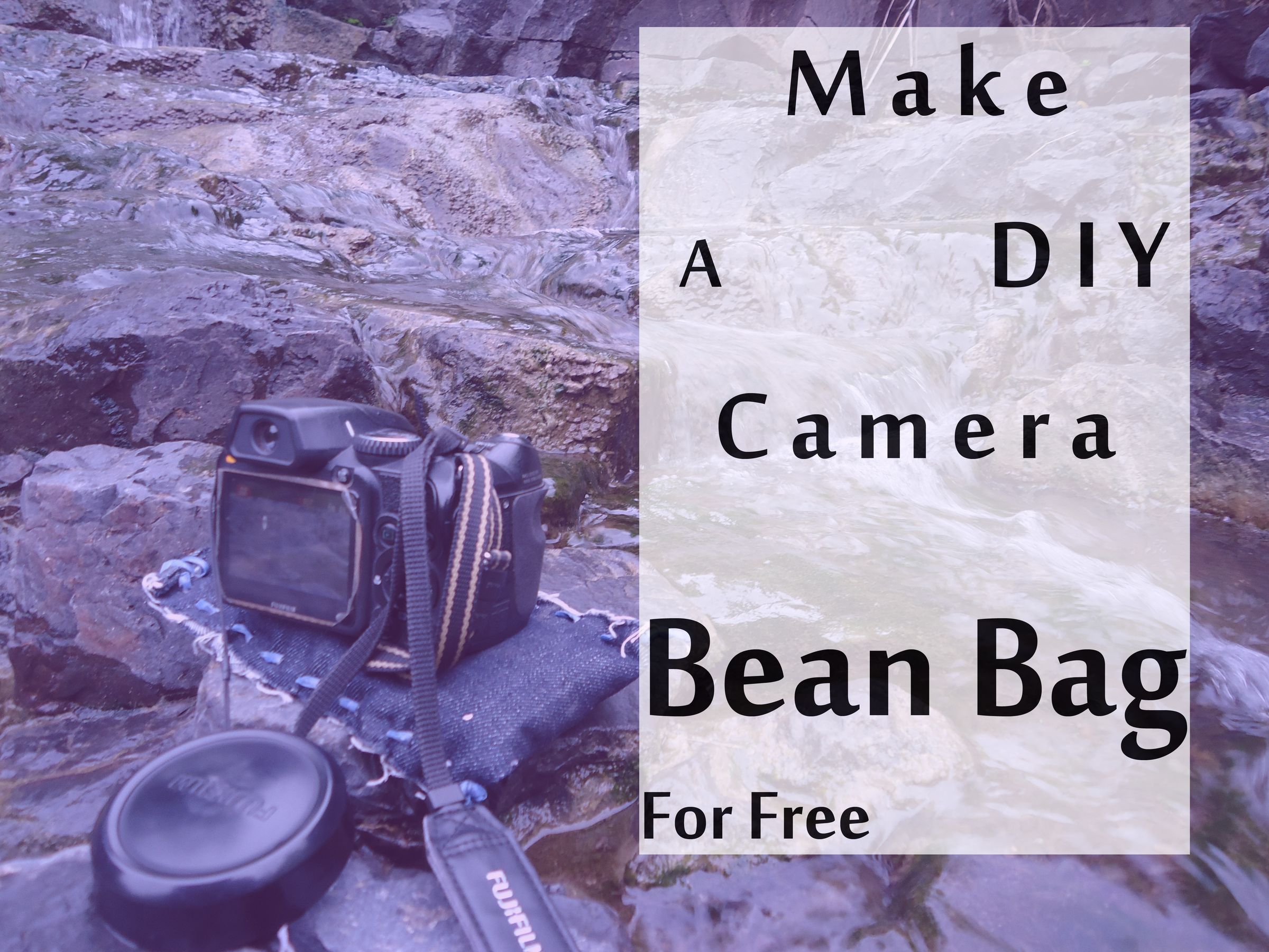DIY Camera Bean Bag 4 Steps (with Pictures) Instructables