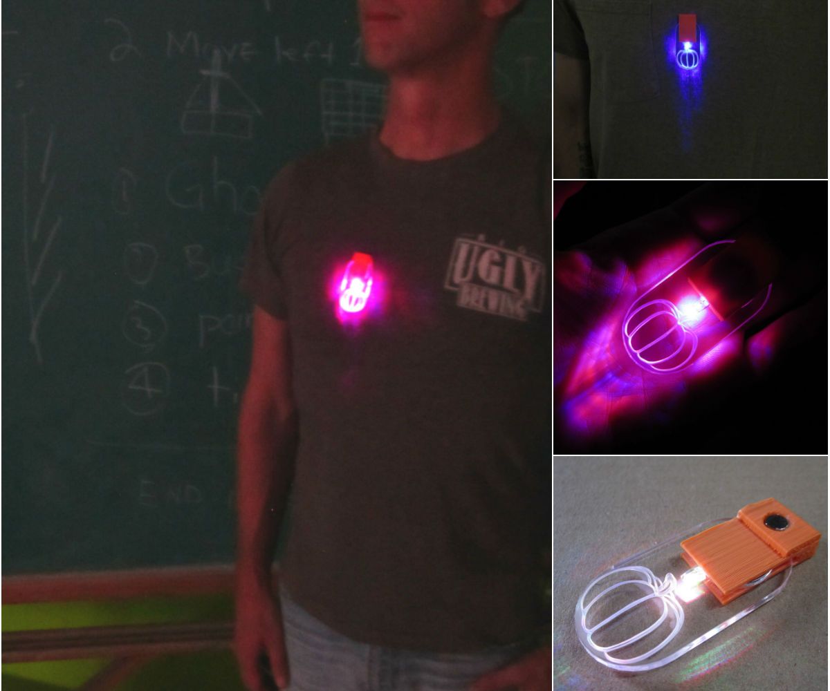 Magnetic Pumpkin Pendant