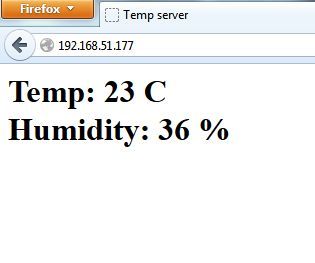 Arduino Temp/Humidity With LCD and Web Interface : 9 Steps - Instructables