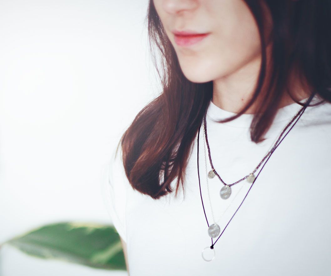 DIY Tripple Layer Necklace