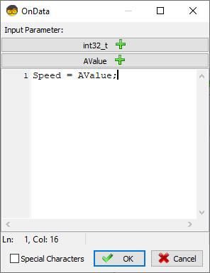 In Visuino Set Custom Code Inputs & Outputs photo 10