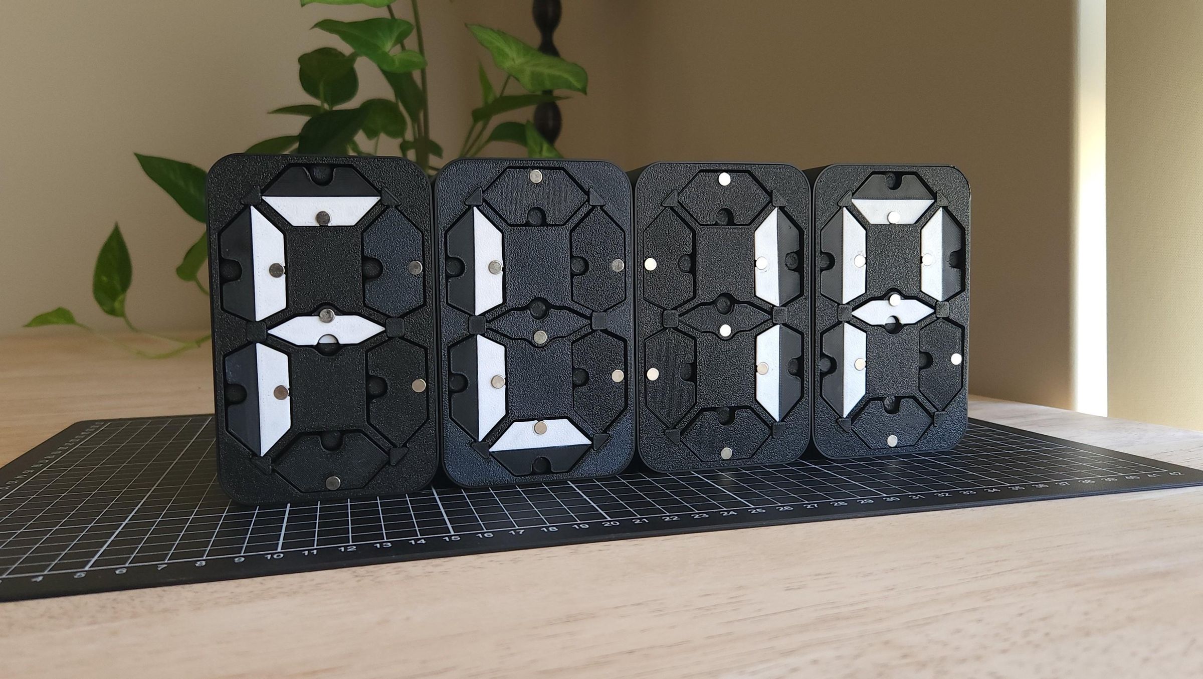 3D Printed Electromechanical 7-Segment Display : 34 Steps (with ...