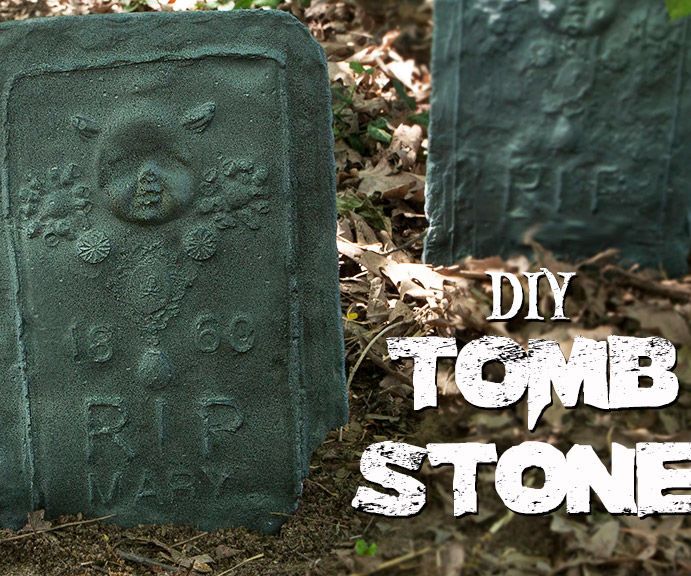 DIY Personalized Tombstones