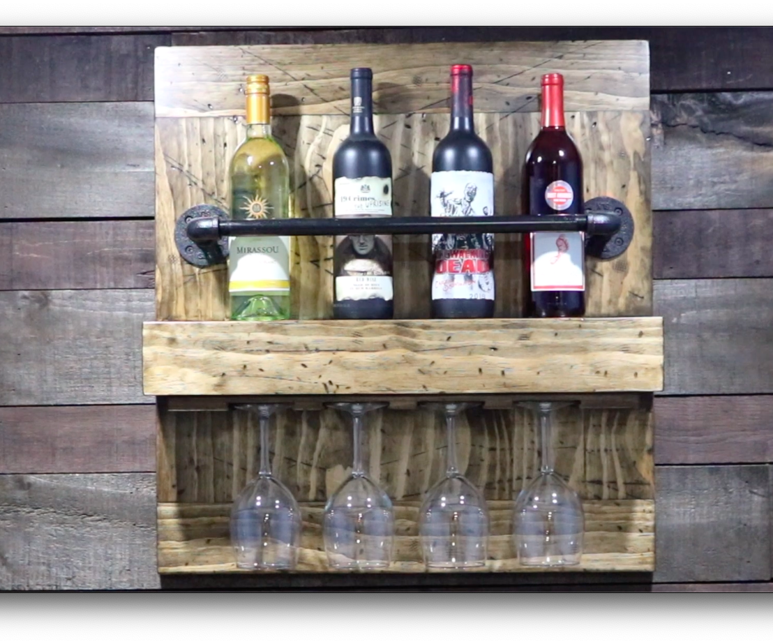 DIY Wine Rack