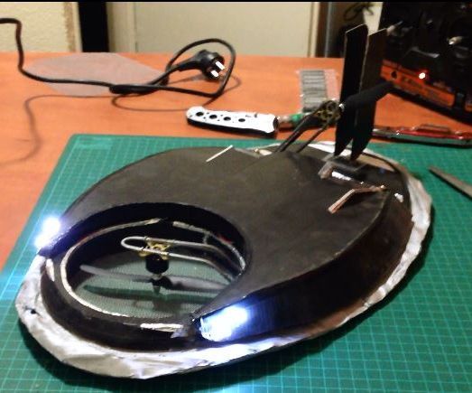 Homemade RC hovercraft 