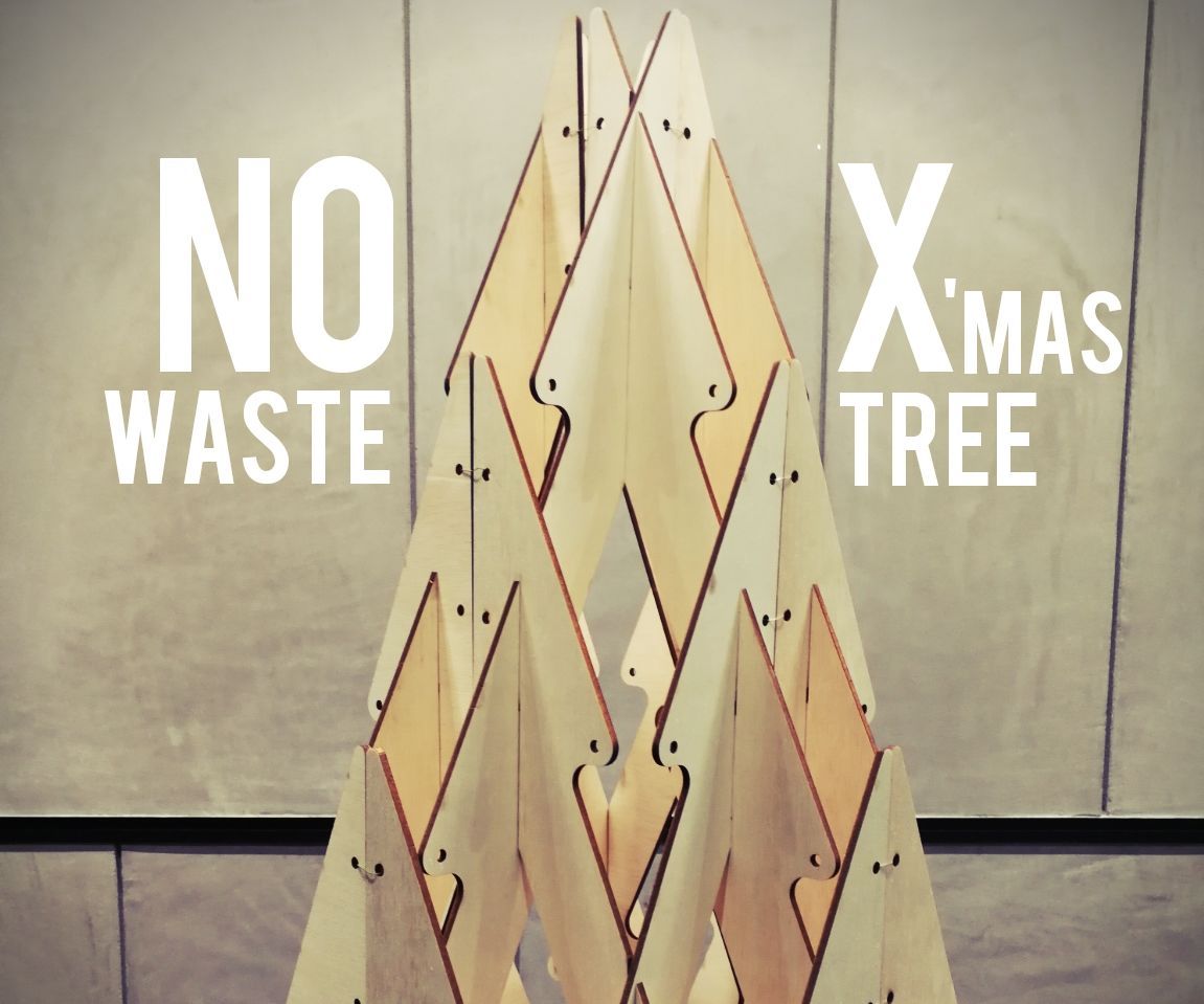 1-Sheet Plywood Christmas Tree With Full Plans