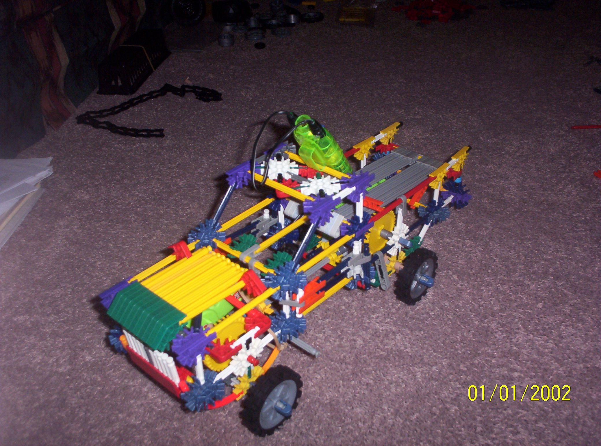 knex cyber truck