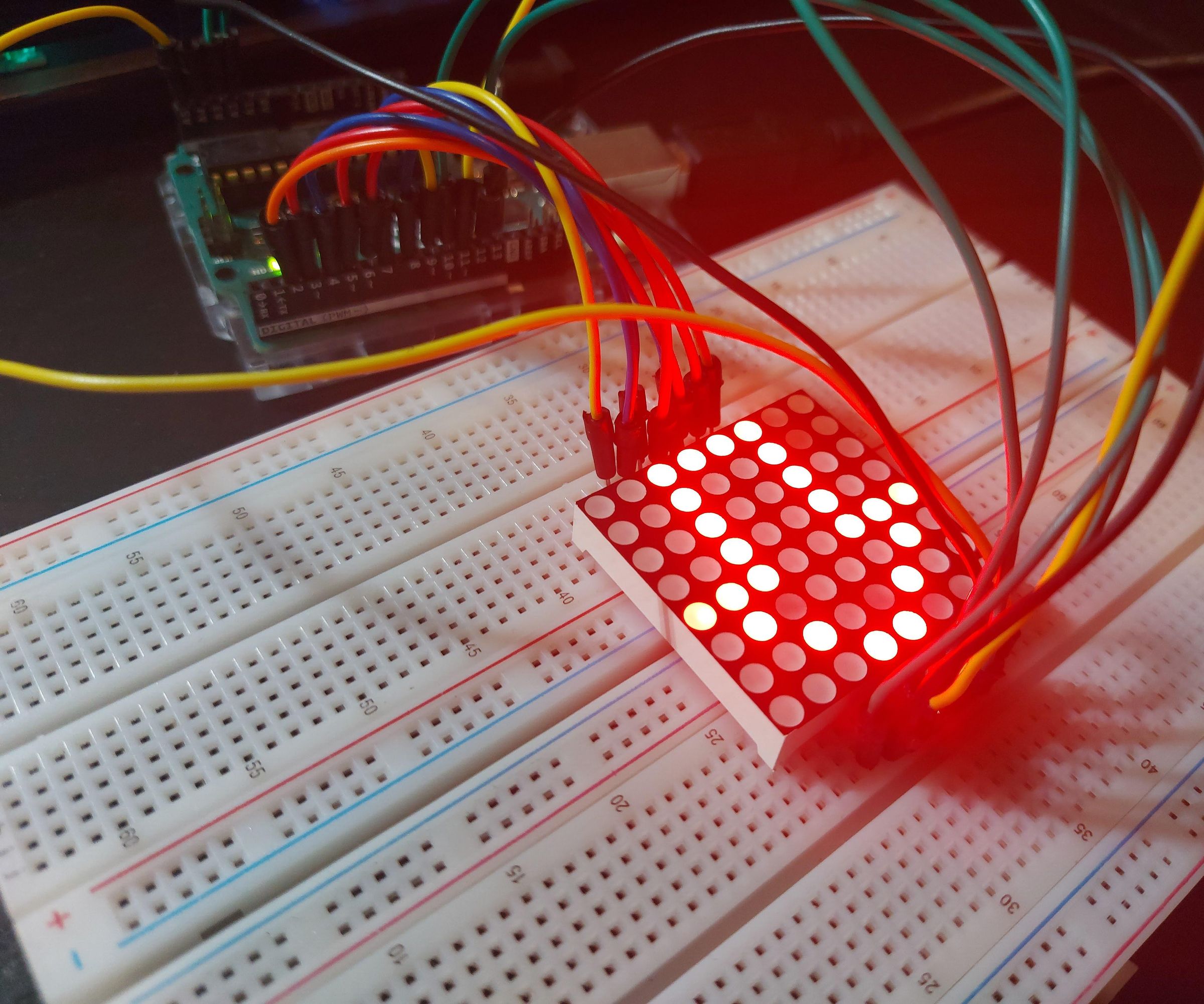 Como Usar Uma Placa LED Matrix 8x8- Arduino
