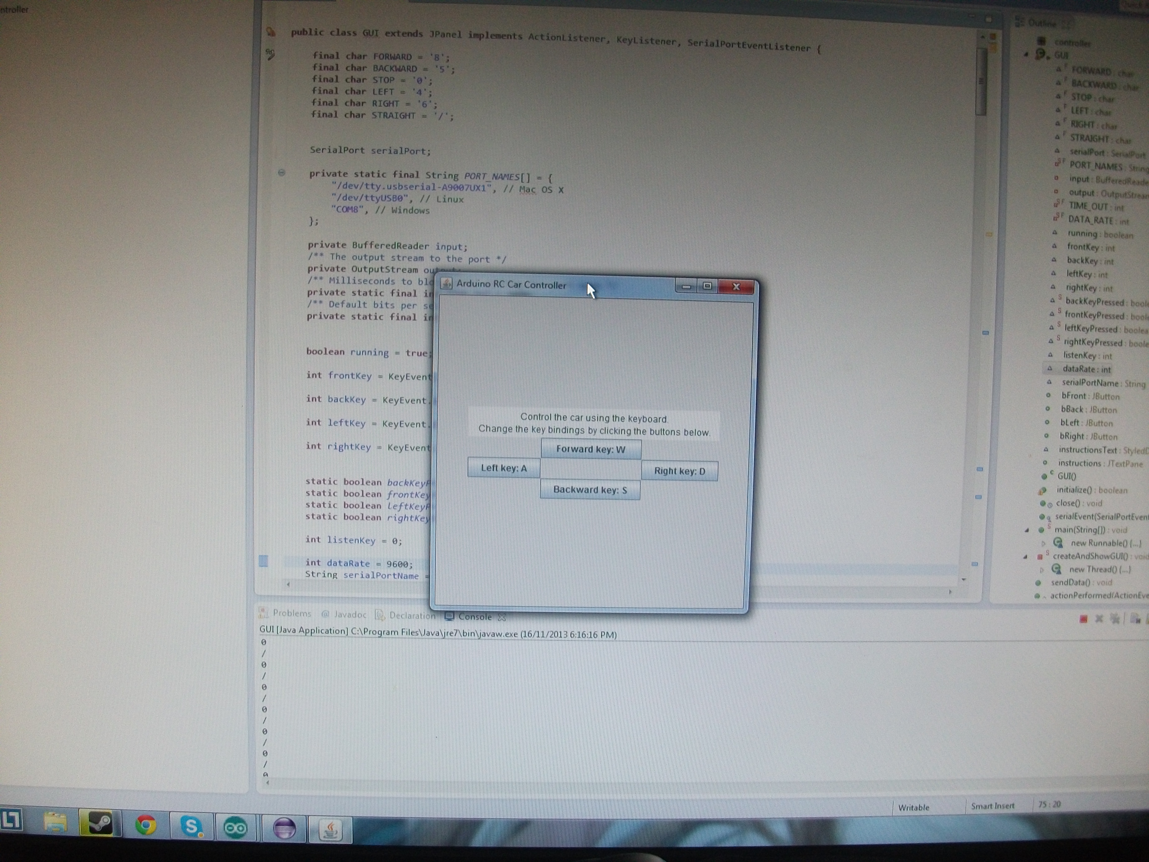 Computer Controlled RC Car With Two Arduinos 8 Steps Instructables