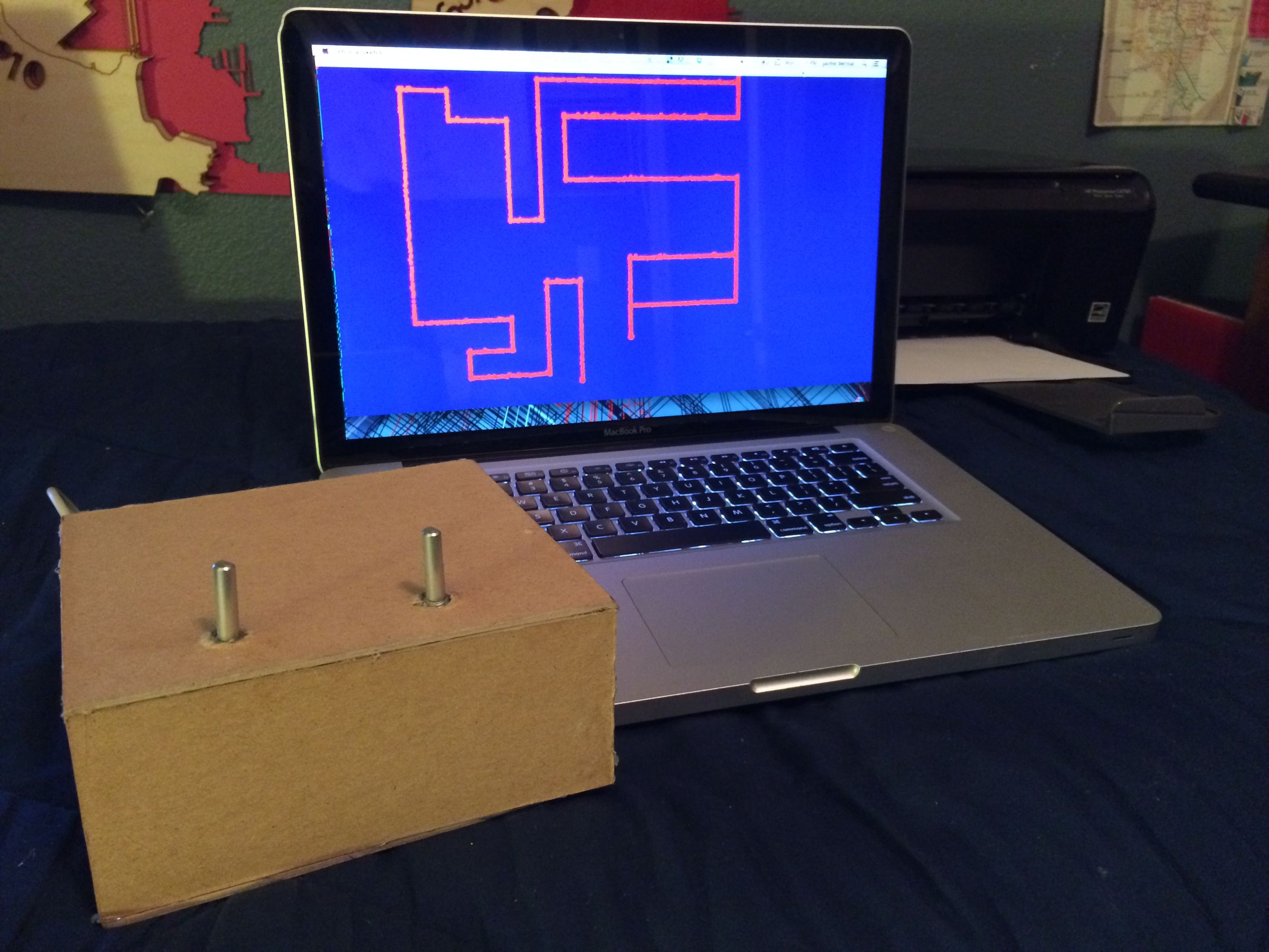 Etchasketch Hacked 4 Steps Instructables