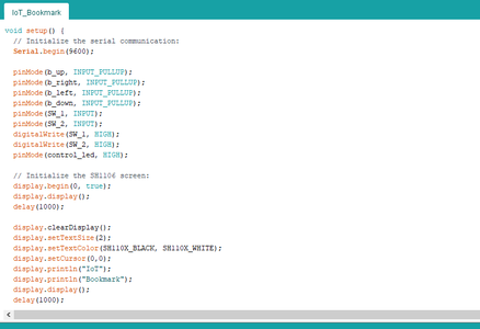 Programming the Arduino Nano 33 IoT