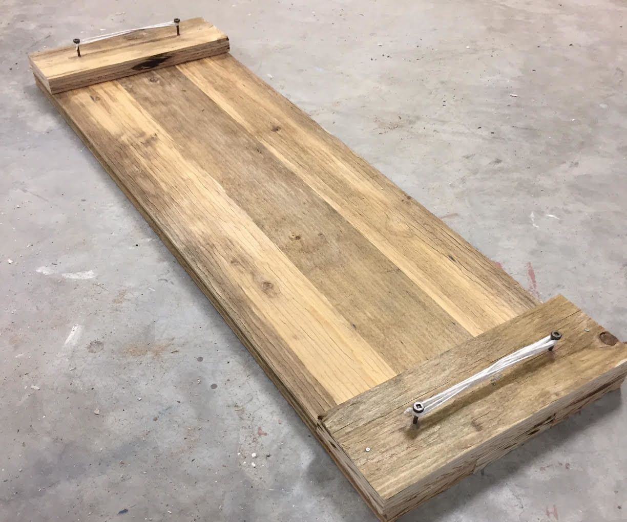 DIY Pallet Serving Tray