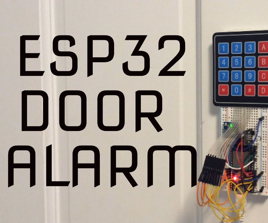 Esp32 Door Alarm