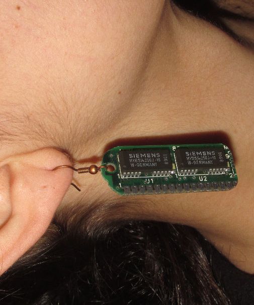 Nerdy Retro-computing Earrings
