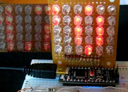 Build a Low Cost, Scrolling LED Display for Your Arduino Microprocessor.