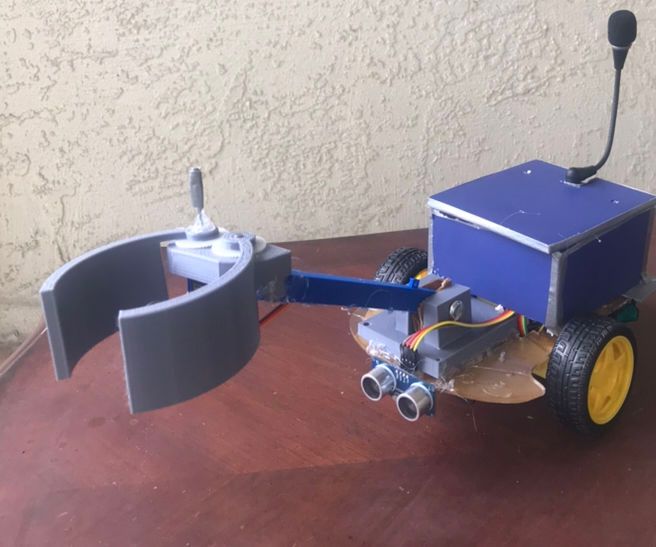 Voice Controlled Robot