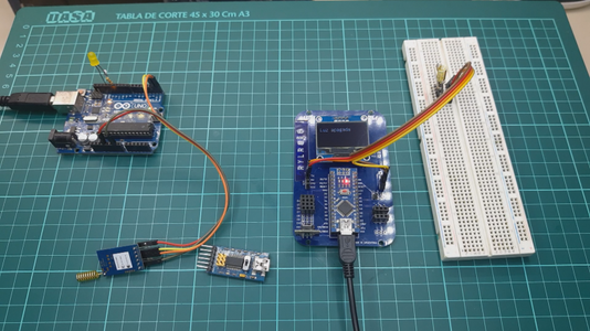 Turn on Light With Reyax RYLR896 LoRa Modules With Acknowledgement : 3 ...