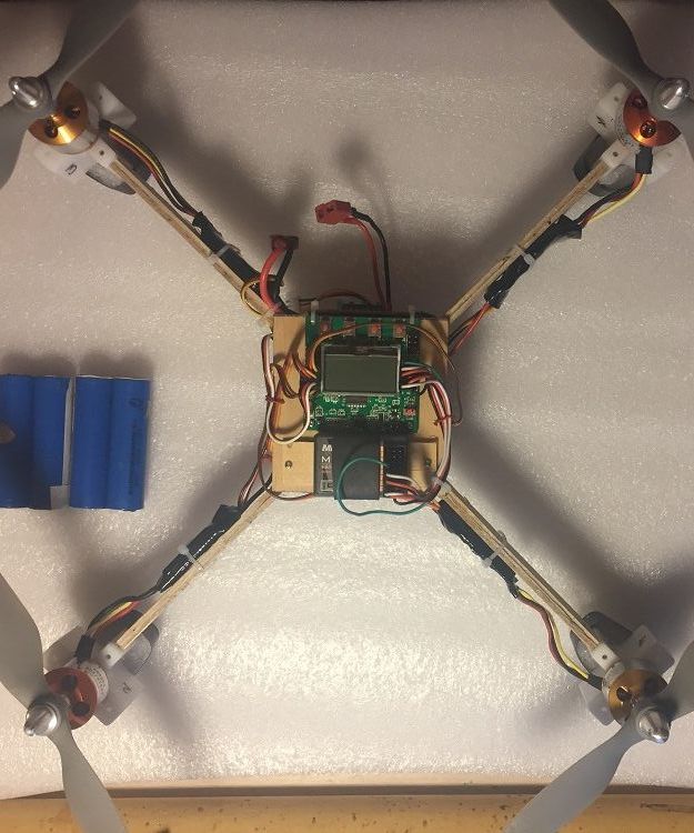 I Made My Quad Copter