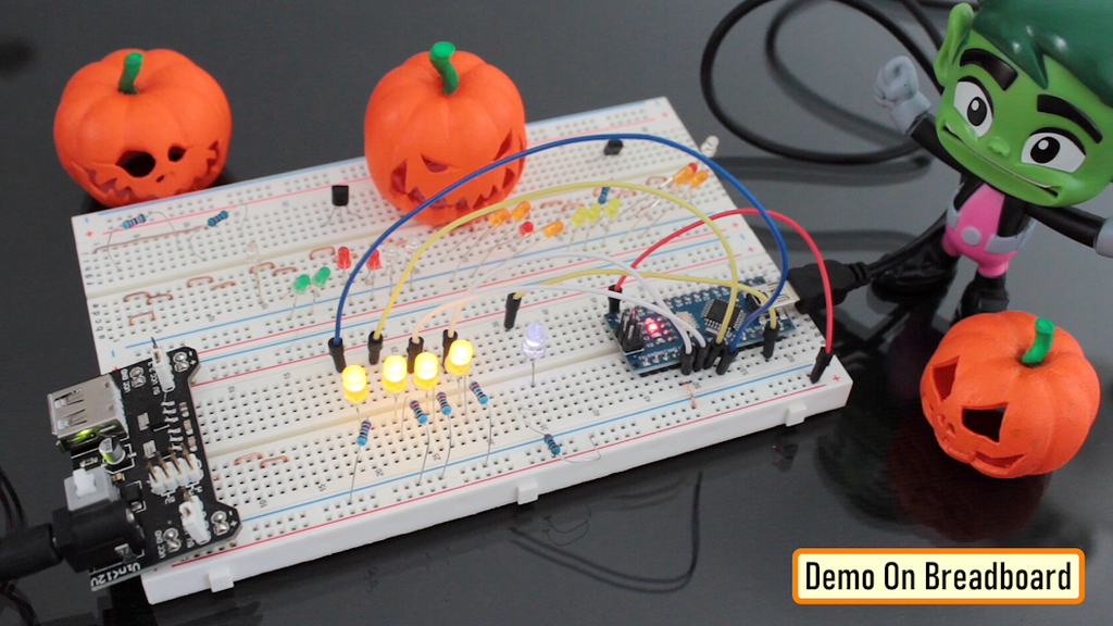 Arduino Halloween 3D Printed Arduino Halloween Décor : 7 Steps - Instructables