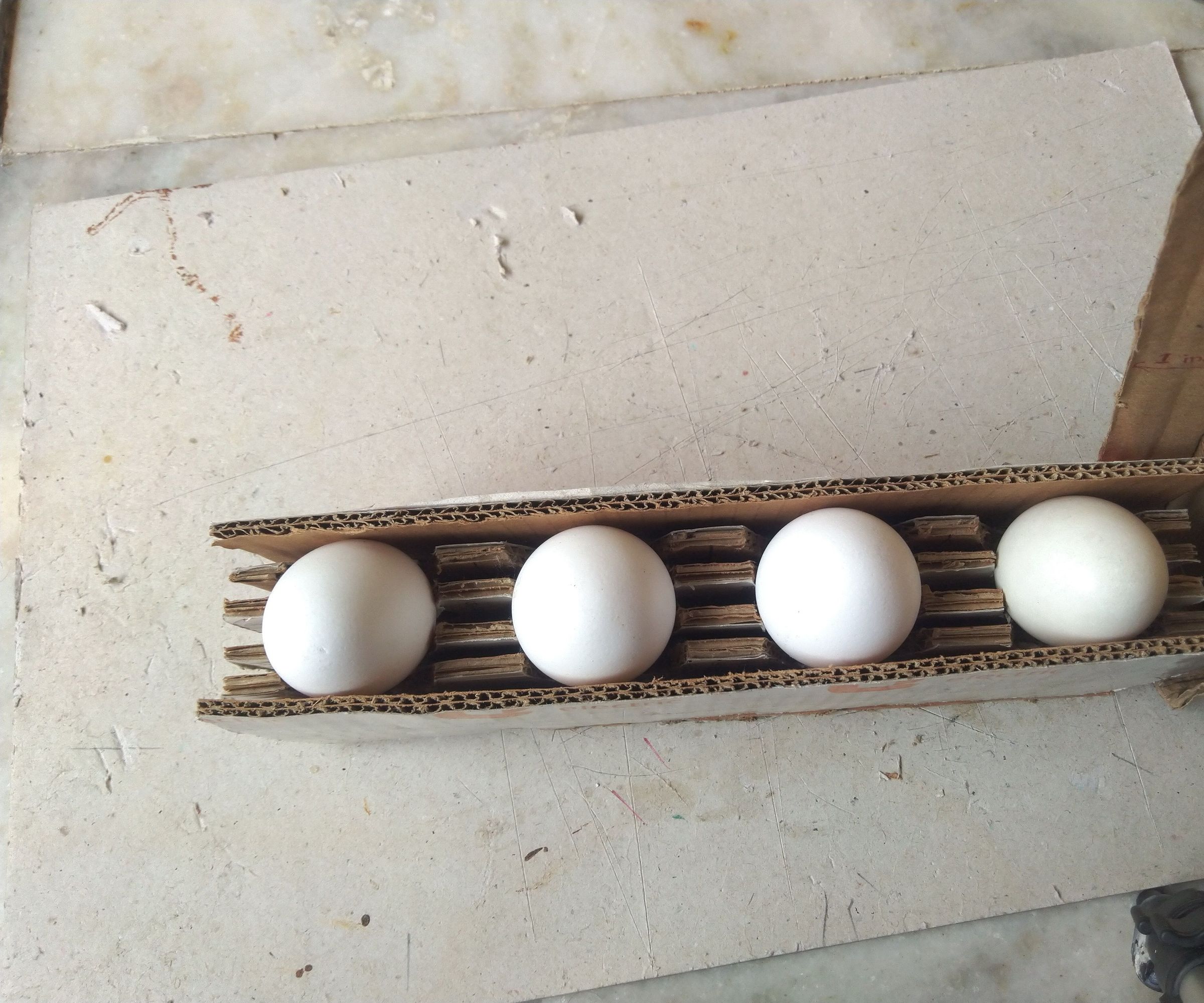 Making of Egg Holder Tray Using Cardboard