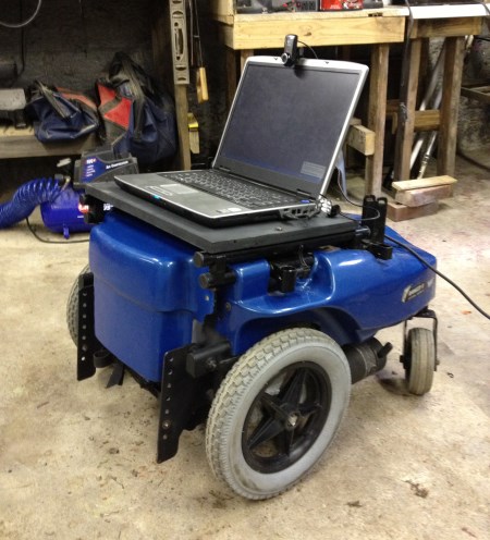 Ultimate UpCycling: $40 Wheelchair Robot