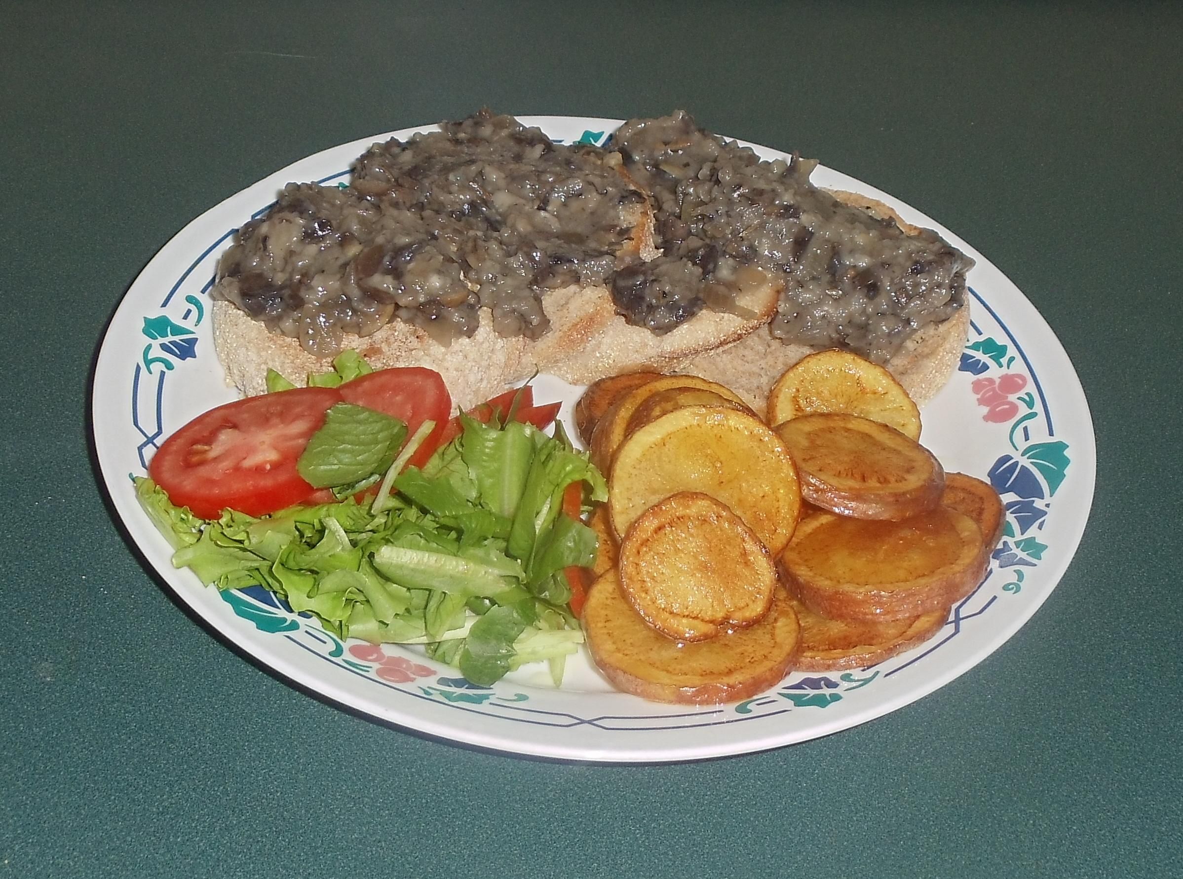 Meadow Mushroom Biscuits and Gravy 7 Steps (with Pictures