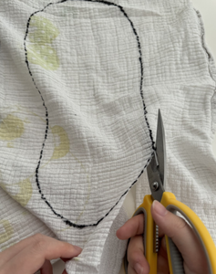 Cut Out Traced Slipper Sole