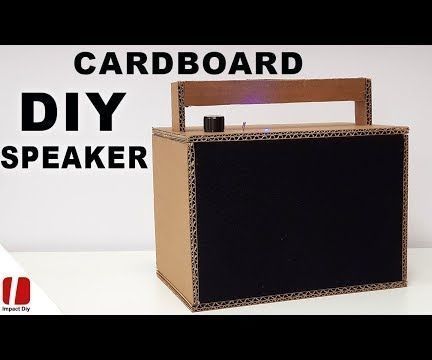 Cardboard Bluetooth Speaker 