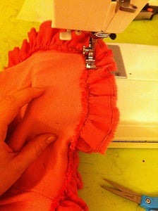 Ruffly Pink Applique Shirt