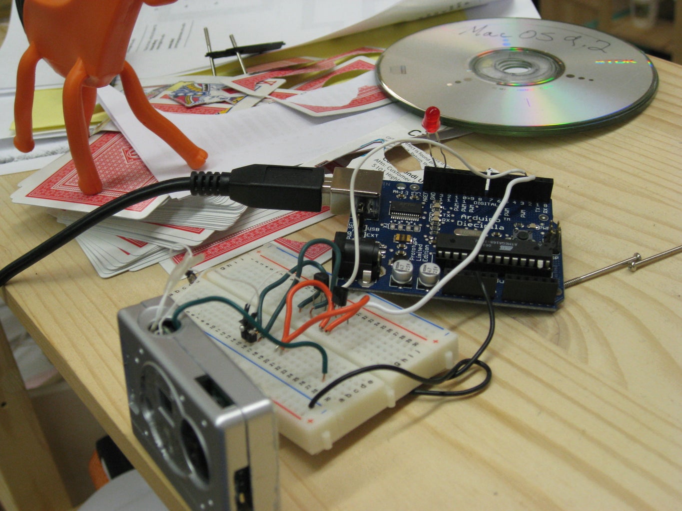 Hacking a Keychain Digital Camera for Arduino Control : 6 Steps ...