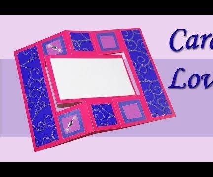 DIY Paper Crafts - How to Make Swing Card Tutorial / Greeting Card / Love Card / DIY Beauty and Easy