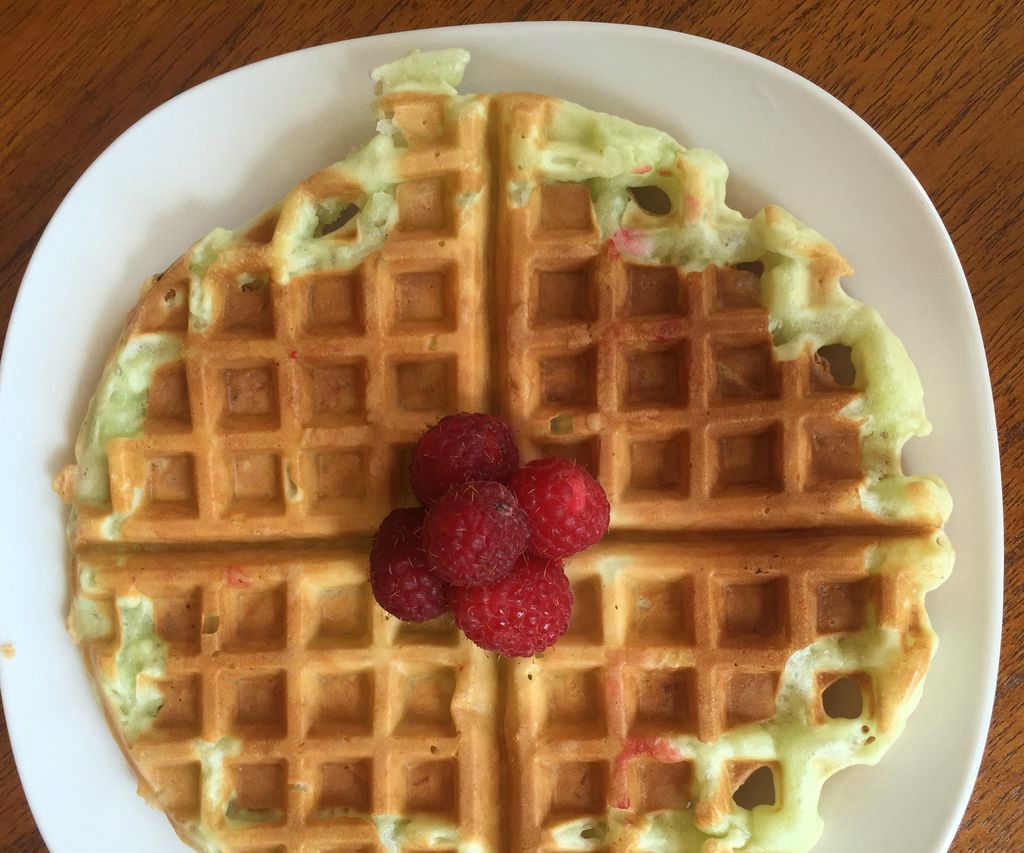 Vietnamese Coconut Waffles