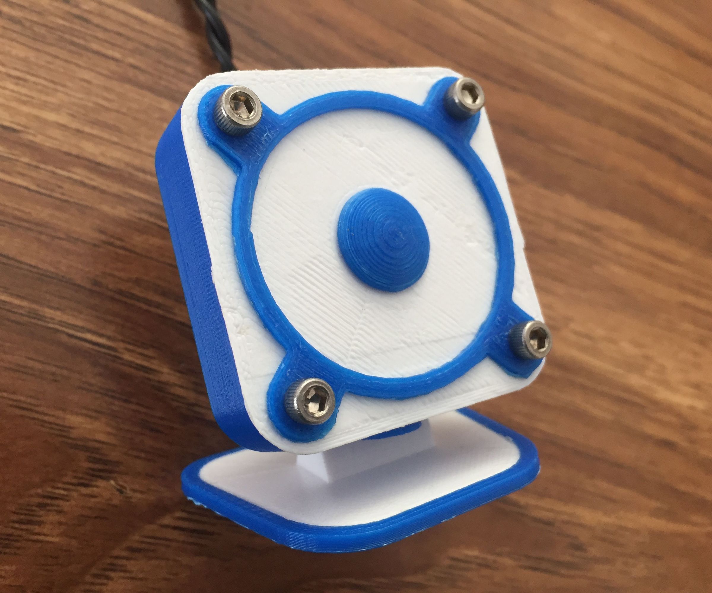 An (almost) Entirely 3D Printed Speaker