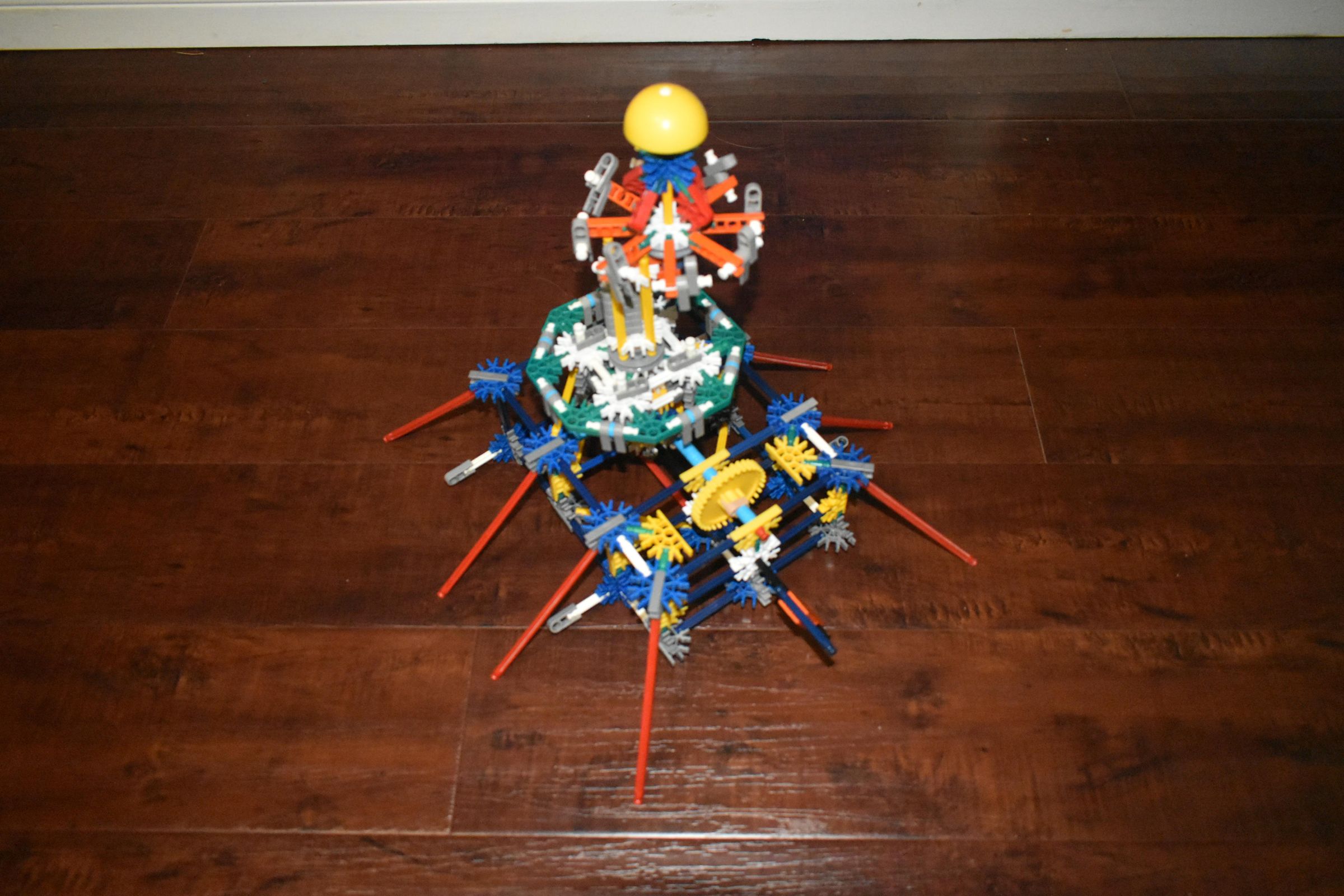 K'nex Octopus Fair / Carnival Ride Knex W/ Set Up & Disassembly Process ...